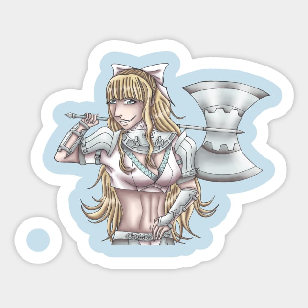 Charlotte Sticker by samami12ace